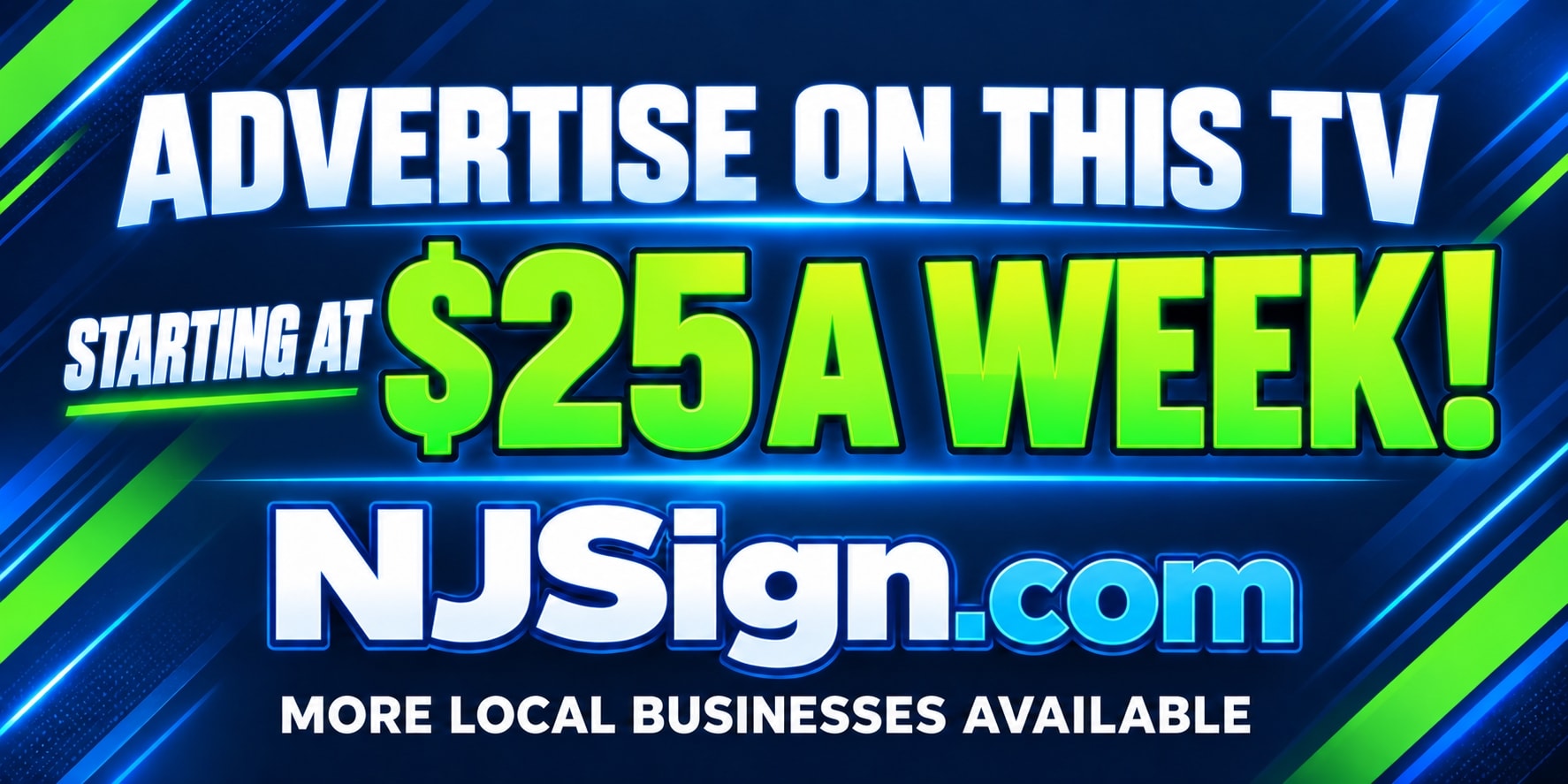 Advertise on This TV