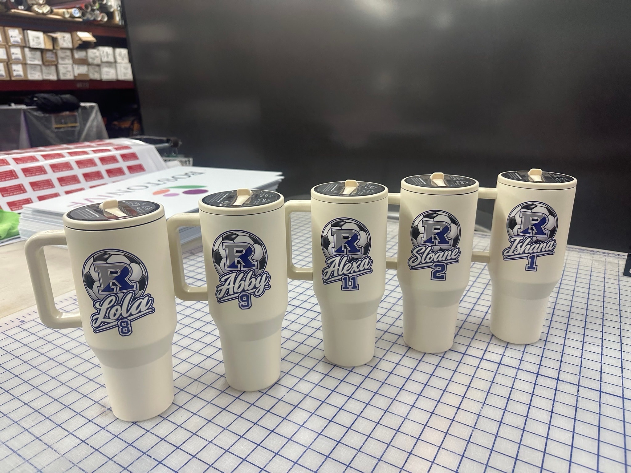 Soccer Tumblers